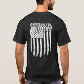 アメリカ人の繁栄 Tシャツ (裏面)