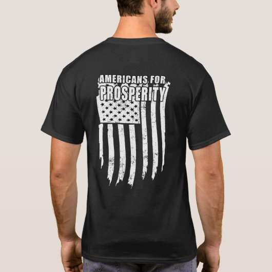 アメリカ人の繁栄 Tシャツ (裏面)