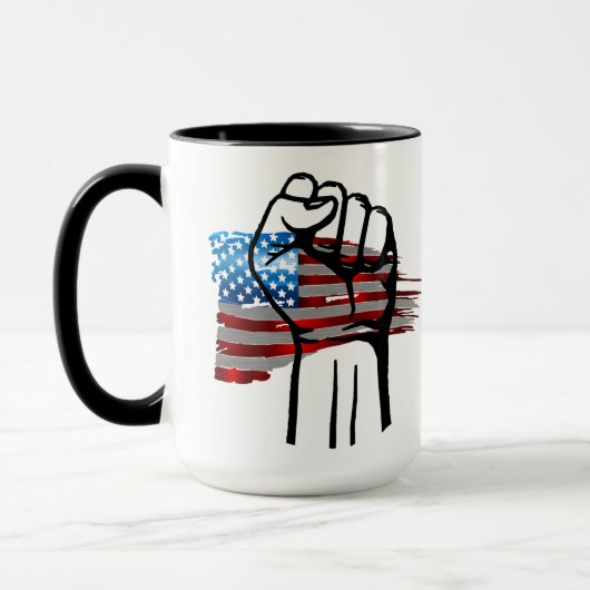 アメリカ人の誇り マグカップ (左)