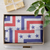 アメリカ人の7月赤い白人および青の4日のパーティー 薄葉紙 (ギフト)