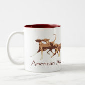 アメリカ人のAzawakh連合 ツートーンマグカップ (左)