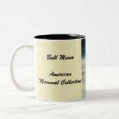 アメリカ人のBullのアメリカヘラジカ ツートーンマグカップ (左)