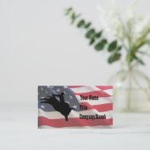 アメリカ人のBullのライダー 名刺 (スタンド正面)