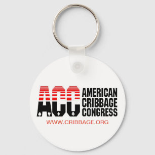 アメリカ人のCribbage議会Keychain キーホルダー