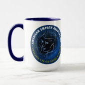 アメリカ人のEmpath連合の公式の大きいマグ マグカップ (左)