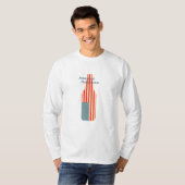 アメリカ人のHomebrewのボトル Tシャツ (正面フル)