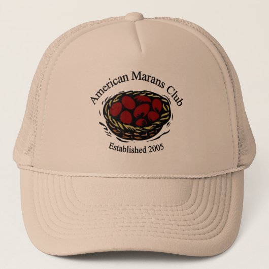 アメリカ人のMaransクラブロゴ キャップ (正面)