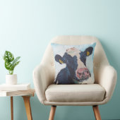 アメリカ人のMoJoの枕- 0254人のアイルランド人のFriesian牛 クッション (椅子)