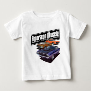 アメリカ人のMopar筋肉 ベビーTシャツ