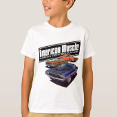 アメリカ人のMopar筋肉 Tシャツ (正面)