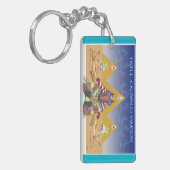 アメリカ人のPharoahの三冠チャンピオン キーホルダー (正面左)