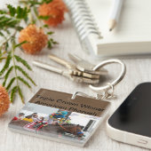 アメリカ人のPharoahの三冠勝者Keychain キーホルダー (正面右)