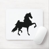 アメリカ人のSaddlebredの馬 マウスパッド (マウス)