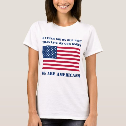 アメリカ人のTシャツだ Tシャツ (正面)