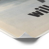 アメリカ人はいつも自由のために戦う ポスター (角)