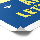 アメリカ人はみな勝利のために戦おう ポスター (角)