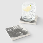 アメリカ人はコースターを追い出します ストーンコースター (横)