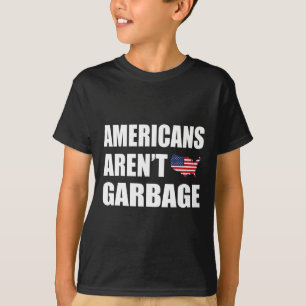 アメリカ人はゴミ捨てトランプ2024Tee Trump Suppではない Tシャツ