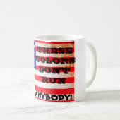 アメリカ人は勇敢だ コーヒーマグカップ (正面右)