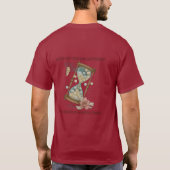 アメリカ人への新年の挨拶 2026 Tシャツ (裏面)