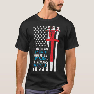 アメリカ人バイ誕生，キリスト教徒，リネスマンバイ Tシャツ
