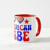 アメリカ人バベ4月 マグカップ (正面右)