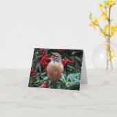 アメリカ人ロビン • ジョーSweeney -カード カード (黄色い花)