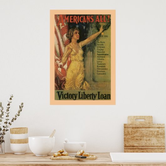 アメリカ人全員！ ポスター (キッチン)