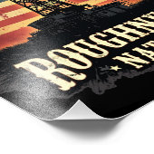 アメリカ人労働者の大富豪 フォトプリント            (角)