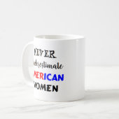 アメリカ人女性 コーヒーマグカップ (正面左)