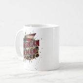 アメリカ人女性 コーヒーマグカップ (正面左)