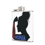 アメリカ人女性 フラスク (左)