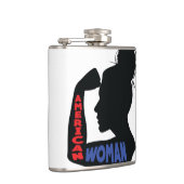 アメリカ人女性 フラスク (右)