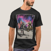 アメリカ人宇宙飛行士 Tシャツ (正面)