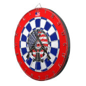 アメリカ人第2の修正 ダーツボード (正面右)