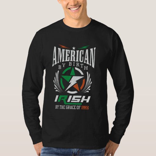 アメリカ人誕生アイルランド人 Tシャツ (正面)
