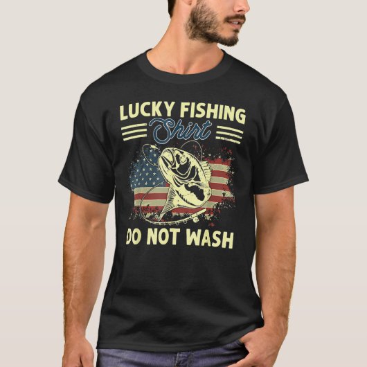 アメリカ人魚釣りマグロ Tシャツ (正面)