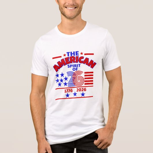 アメリカ人26の精神 トライブレンドＴシャツ (正面)