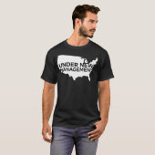 アメリカ人: カスタマイズ新しい管理の下- Tシャツ (正面フル)