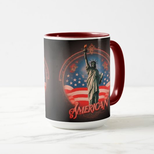 アメリカ人。 マグカップ (正面右)