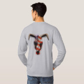 アメリカ人BULL Tシャツ (裏面フル)