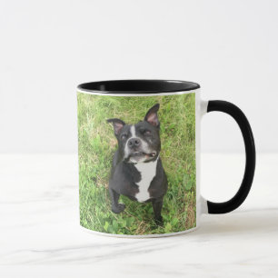 アメリカ人Bull Terrior マグカップ