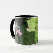 アメリカ人Bull Terrior マグカップ (正面左)