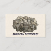 アメリカ人Detectorist 名刺 (裏面)