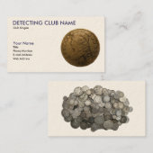 アメリカ人Detectorist 名刺 (正面/裏面)