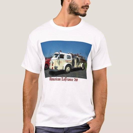 アメリカ人LaFrance 700 Tシャツ (正面)