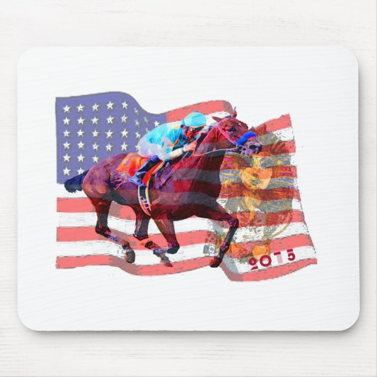 アメリカ人Pharoah 2015年 マウスパッド (正面)