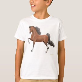 アメリカ人SaddlebredはTシャツをからかいます Tシャツ