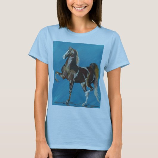 アメリカ人Saddlebred Tシャツ (正面)