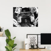 アメリカ人Whippet ポスター (ホームオフィス)